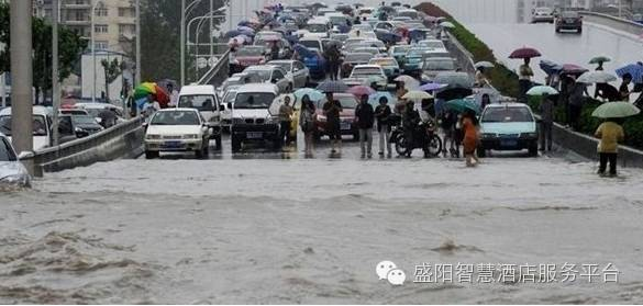 暴雨还没走台风又要来？盛阳携近千家智慧酒店爱心接力，为灾区祈福